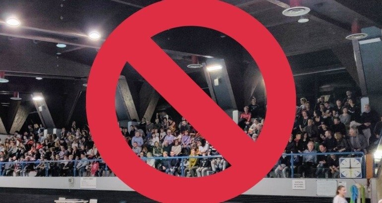 Accesso alle tribune sospeso fino al 1 Marzo