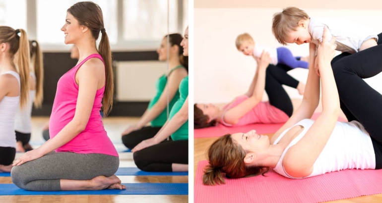 2 novità: Yoga in gravidanza e post-parto